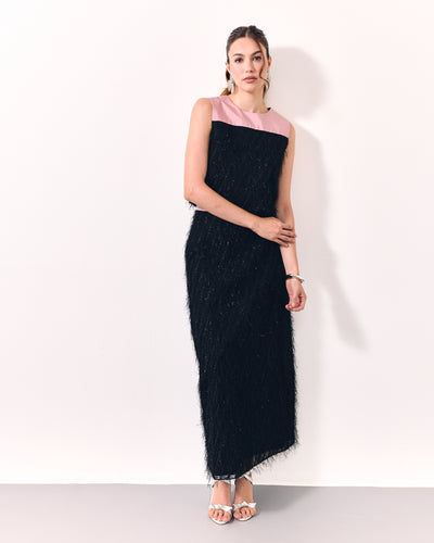 Conjunto Saia e Top Franjas