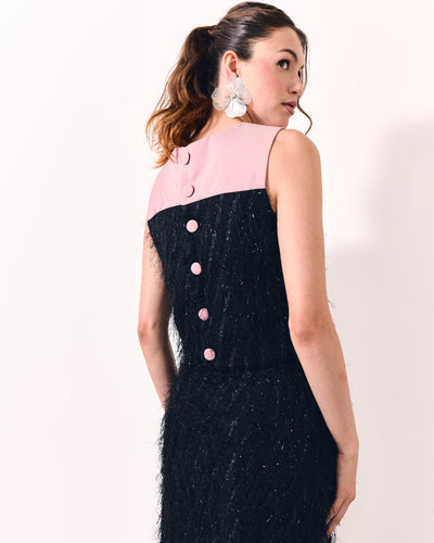 Conjunto Saia e Top Franjas