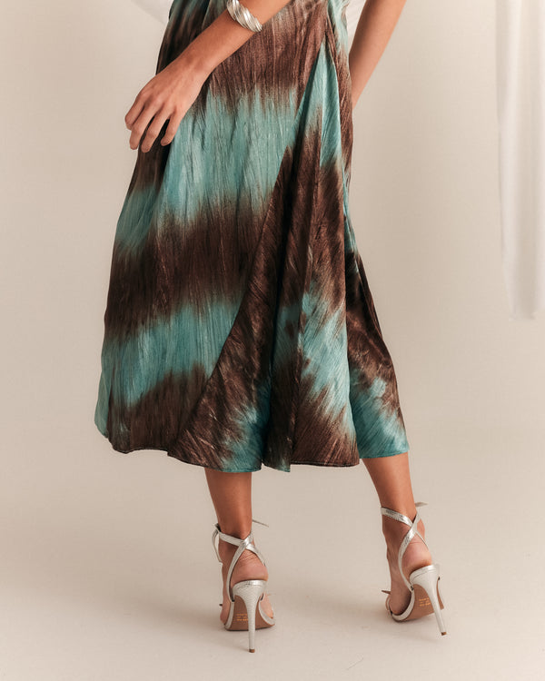 Vestido Midi Veludo